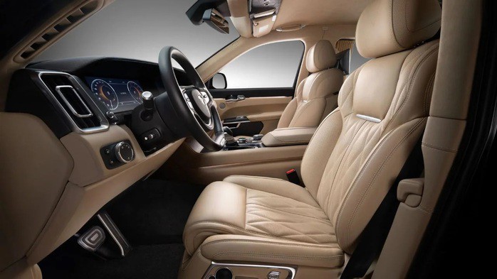 Inside the Aurus Senat. Photo: Aurus Senat