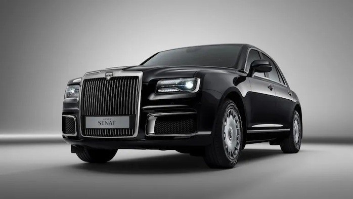 The Aurus Senat, often called the "Russian Rolls-Royce", has arrived in India. Photo: Aurus Senat